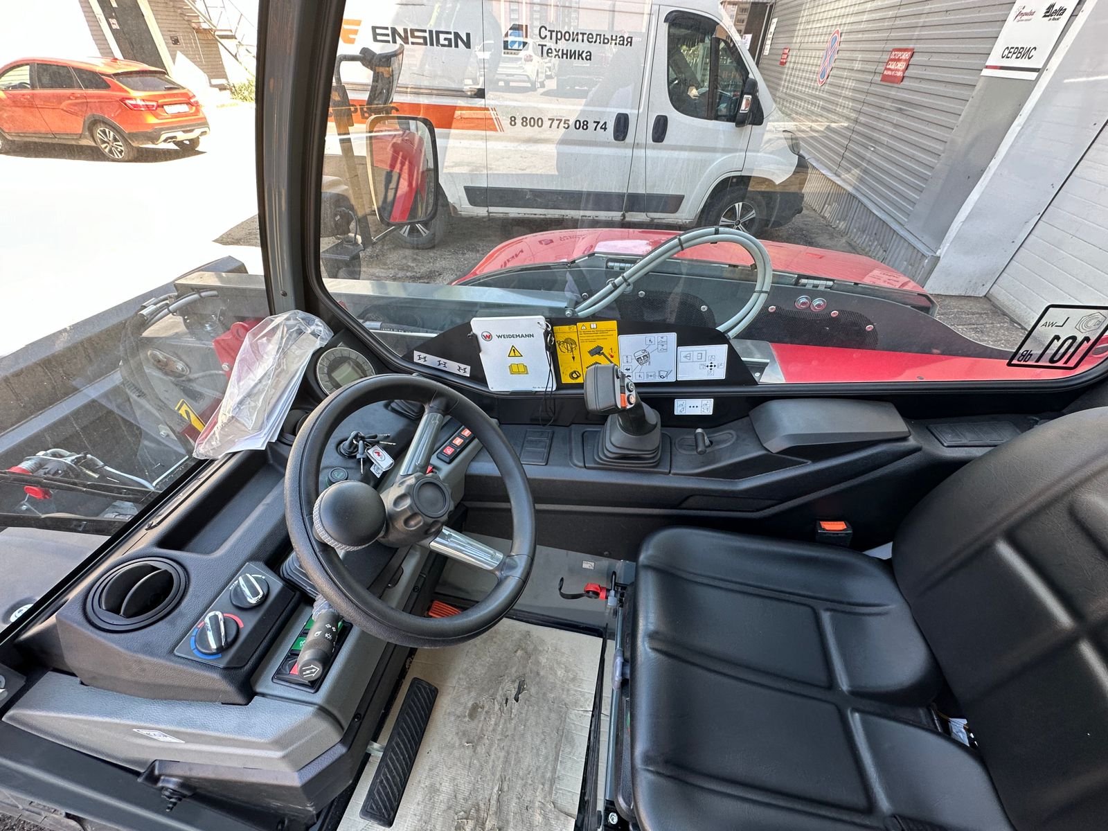 Телескопический погрузчик Weidemann T4512