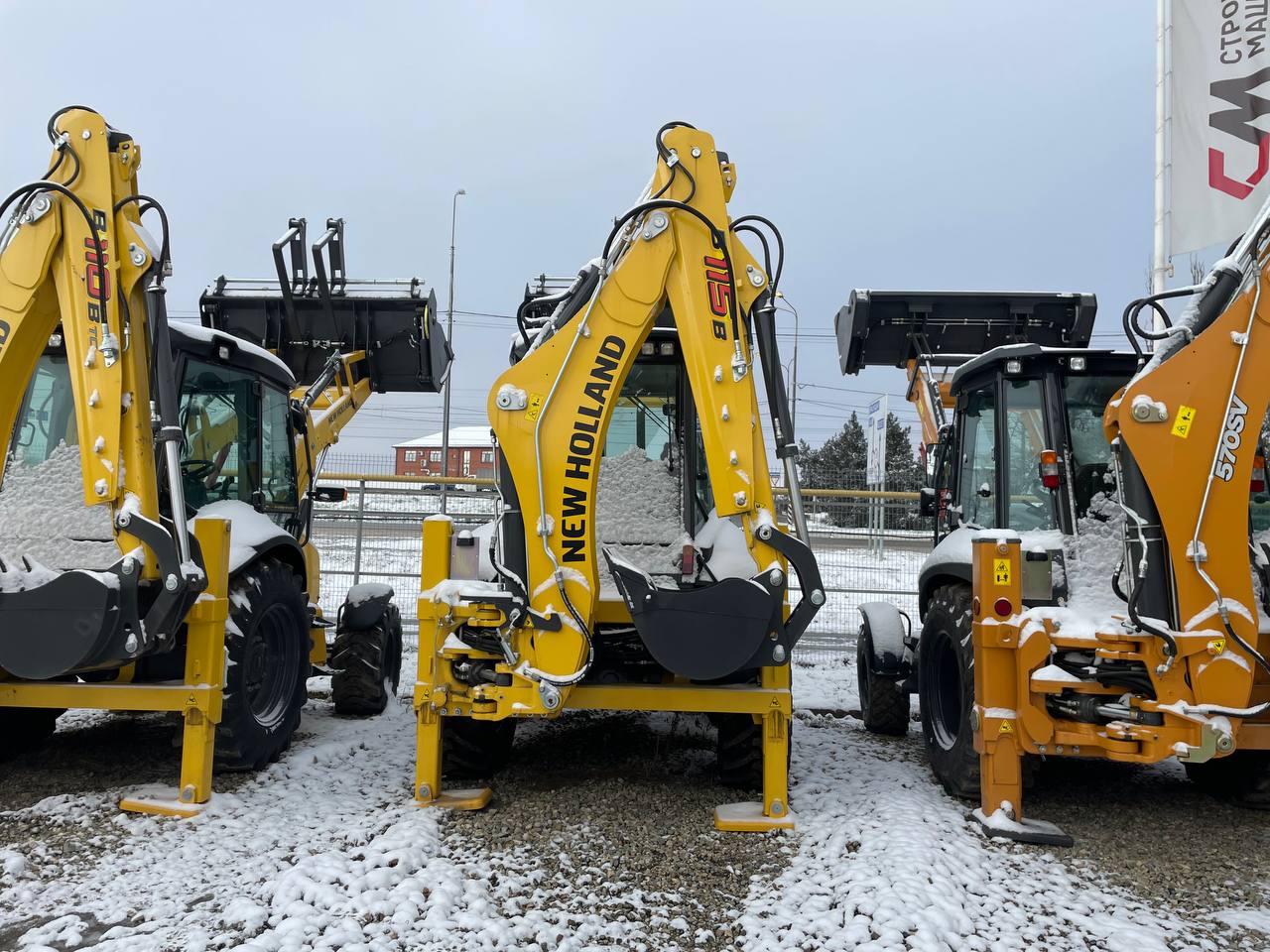 Экскаватор-погрузчик NEW HOLLAND B115B